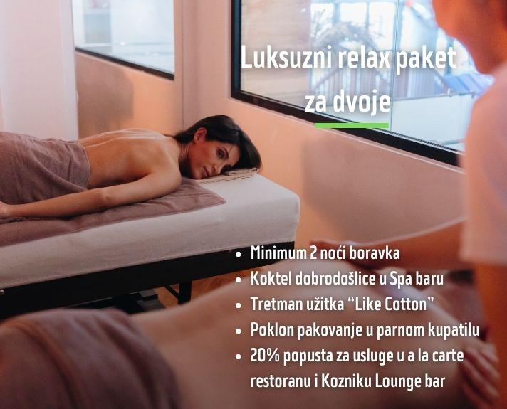 Luksuzni relax paket za dvoje