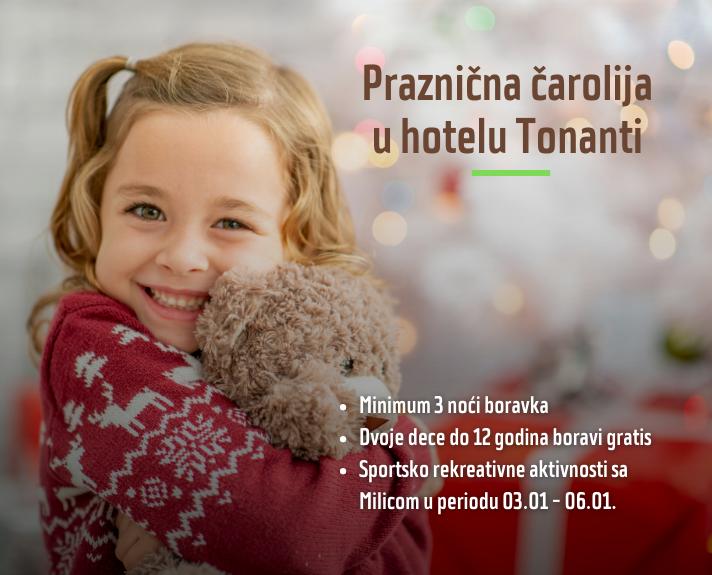 Praznična čarolija u hotelu Tonanti